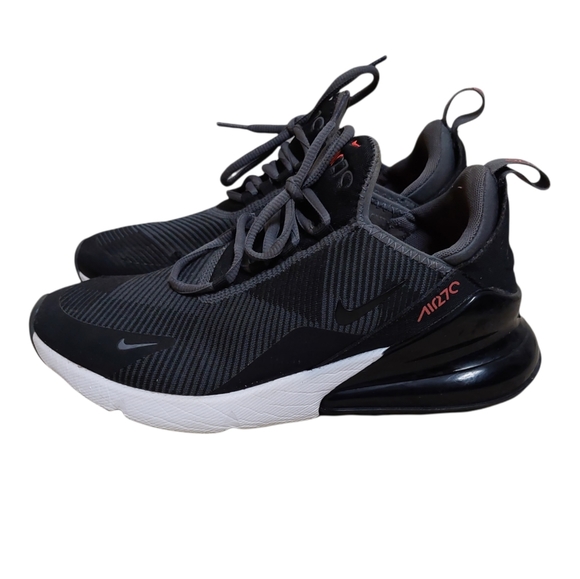 Nike Shoes - Nike air max 270 black white red sneakers